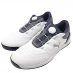 [ очень красивый товар ] Puma туфли для гольфа белый × темно-синий 377526-06 Pro адаптироваться Alpha кошка 2.0 шиповки отсутствует мужской 29.5 Golf одежда PUMA