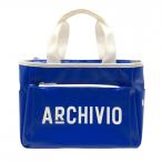 aruchibio Cart сумка голубой × белый внутри вне боковой карман Golf archivio