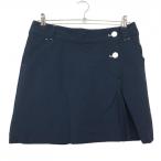 [ прекрасный товар ]koru wing юбка темно-синий передний кнопка внутри сторона брюки женский 15 Golf одежда Kolwin