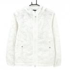 [ прекрасный товар ] Callaway с капюшоном жакет белый цветочный принт гонки Zip Parker подкладка есть женский M Golf одежда Callaway