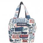 [ прекрасный товар ] Jack ba колено Cart сумка белый × темно-синий Британия знак общий рисунок внутри сторона карман Golf Jack Bunny