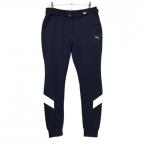 プーマジョガーパンツネイビーベルト...