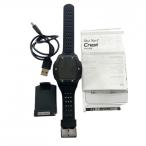 [ очень красивый товар ] Schott navi GPS Golf часы чёрный Crest электризация проверка settled Golf ShotNavi