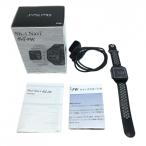 [ очень красивый товар ] Schott navi GPS Golf часы чёрный HuG-FW электризация проверка settled Golf Shot Navi