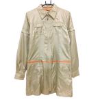 [ новый товар ] Puma 2WAY One-piece оттенок бежевого Logo .... рукав съемный подкладка сетка style длинный жакет женский L Golf одежда PUMA