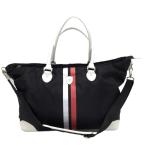 [ прекрасный товар ] Munsingwear одежда 2WAY сумка "Boston bag" чёрный × белый × красный плечо ремешок Golf Munsingwear