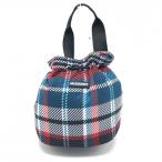 [ очень красивый товар ] Jack ba колено Cart сумка чёрный × голубой × красный проверка Golf Jack Bunny