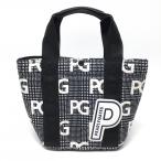  Pearly Gates Cart сумка чёрный × белый Logo общий рисунок проверка Golf PEARLY GATES