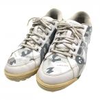  Mark and rona× Asics туфли для гольфа белый × серебряный камуфляж шиповки отсутствует камуфляж мужской 25.5 Golf одежда MARK&LONA