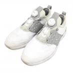  Puma туфли для гольфа белый × серый 376079-01ig Night articulated диск dial тип мужской 26.0 Golf одежда PUMA