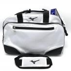 [ новый товар ] Mizuno 2WAY сумка "Boston bag" белый × чёрный плечо с ремешком Logo принт Golf MIZUNO
