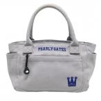  Pearly Gates Cart сумка серый × голубой Logo .... внутри вне карман Golf PEARLY GATES