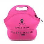 [ очень красивый товар ] Mark and rona Cart сумка розовый × белый Le Paris PIERRE HERME Golf MARK&LONA
