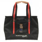 [ прекрасный товар ] Polo Ralph Lauren Cart сумка чёрный × красный медведь .... Golf Ralph Lauren