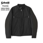 SCHOTT ショット x TAION タイオン 782-4253003 SINGLE RIDERS DOWN JACKET シングルライダース ジャケット