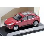 Welly 1/43 ポルシェ マカン ターボ 2018 レッド Welly Porsche Macan Turbo 2018 Porsche Leipzig Impuls red metallic