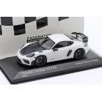 ミニチャンプス 1/43 ポルシェ 718 (982) ケイマン GT4 RS 2021 ホワイト/ブラックリム 200台限定