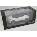 トヨタ特注 1/30 新型 トヨタ C-HR ブラック × ホワイトパールクリスタルシャイン  カラーサンプル プ ミニカー TOYOTA  1/18 1/43