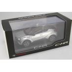 トヨタ特注 1/30 新型 トヨタ C-HR ホワイト × メタルストリームメタリック  カラーサンプル プ ミニカー TOYOTA  1/18 1/43