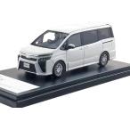ハイストーリー Hi-Story 1/43 トヨタ ヴォクシー ハイブリッド ZS 2019 ホワイトパールクリスタルシャイン