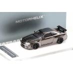 Motorhelix モーターヘリックス 1/64 日産 スカイライン GT-R R34 ニスモ ホビー エキスポ チャイナ限定 Skyline Nismo Electro Gun Metal HEC EXPO