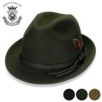 ショッピングハット ハット メンズ 秋冬 チロリアンハット 中折れハット チロルハット フェルトハット 日本製 つば短い 中折れ帽子 ブランド EDHAT エドハット M-16266301