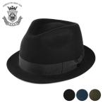 ショッピングハット EDHAT エドハット 中折れハット フェルトハット メンズ レディース 秋冬 帽子 短いつば シンプル 無地 ブラック ネイビー オリーブ M L M-16266421