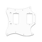WD MUSIC ピックガード Gibson SG  STANDARD (FULL FACE) 用 WHITE BLACK WHITE