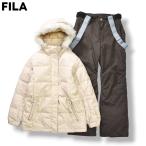  filler FILA лыжи одежда выставить верх и низ пуховик x с хлопком брюки M winter спорт одежда сноуборд сноуборд женский!