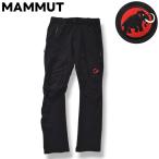 マムート MAMMUT ソフテック トレッカーズ アドバンスド パンツ ソフトシェル ストレッチ ナイロン ジップアップ バックルベルト M 黒 アウトドア レディース ♪