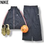  Nike NIKEto Lux -tsu джерси выставить верх и низ жакет x брюки боковой линия sushu Logo L серый темно-синий спорт одежда женский!