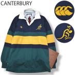  Австралия производства canterbury CANTERBURY x Австралия представитель wala бисер Wallabies Rugger рубашка L окантовка рисунок мужской спорт Mix Street 