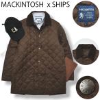  Британия производства Macintosh MACKINTOSH Ships SHIPS специальный заказ стеганная куртка боковой Benz вельвет маленький . переключатель с хлопком WEEKENDER L Brown мужской 