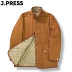  J Press J.PRESS воротник-стойка молдинг s gold хлопок стеганная куртка с хлопком M Camel x Glenn в клетку бежевый american одежда мужской 