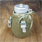  Польша армия сброшенный товар фляжка can чай n алюминиевый с чехлом [ нейлон детали ] армия платить ниже товар армия оплата ниже товар can чай n