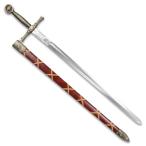 DENIX アーサー王剣 エクスカリバー 模造刀 ロングソード [ ゴールド / 刻印あり ] デニックス Arthurs Excalibur