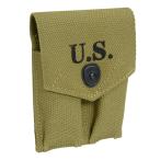ダブルマガジンポーチ M1911 .45ACP弾用 復刻品 アメリカ軍 WW2 コルト・ガバメント WWII M1910