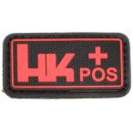 Heckler&Koch パッチ BloodType HKロゴ PVC製 HK-EQP-94719 [ レッド ]