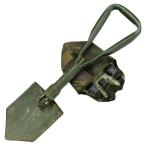  Англия армия сброшенный товар 3. складывать лопата место хранения с чехлом DPM камуфляж [ повреждение есть ] British Army PLCE