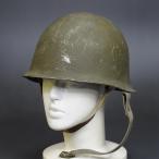  Франция армия сброшенный товар M1951 steel шлем более поздняя модель 2 слой структура [ повреждение есть ]. армия WW2 M51 OTAN шлем 