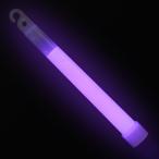 ケミカルライト 12時間発光 全8色 サイリウム [ パープル ] スティックライト グロースティック アウトドア イベント