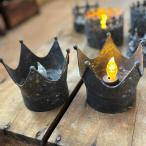 LED жестяная пластина лампа свеча модный Crown .. античный retro 