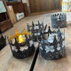 LED жестяная пластина лампа свеча модный Crown .. античный retro 