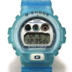 稼働品 美品 CASIO G-SHOCK WCCS カシオ ジーショック クリアブルー スケルトン 腕時計 DW-6900 世界サンゴ礁保護協会オフィシャルモデル