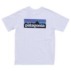 【アウトレット】Patagonia パタゴニア M’s P-6 Logo Responsibili-Tee レスポンシビリティー 38504 メンズ Tシャツ 半袖 ホワイト 白 NKN メール便 nn1225