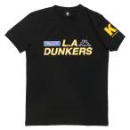 カッパ コントロール メンズ ダンカーズ Tシャツ ブラック 半袖 Kappa Kontroll Dunkers T-Shirt 303XG30 005 otr2360