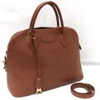 HERMES／エルメス　ボリード35　クシュベル　ブラウン　ショルダーバッグ　600070011