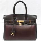 【美品】HERMES/エルメス バーキン30 アマゾニア ブラウン □C刻印 ハンドバッグ 600080014