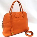 【美品】HERMES/エルメス ボリード31 トリヨンクレマンス オレンジ ショルダーバッグ 700030094