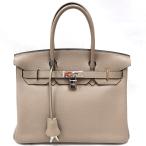 【美品】HERMES／エルメス　バーキン30　トリヨンクレマンス　トゥルティエールグレー　□K刻印　ハンドバッグ　700040036